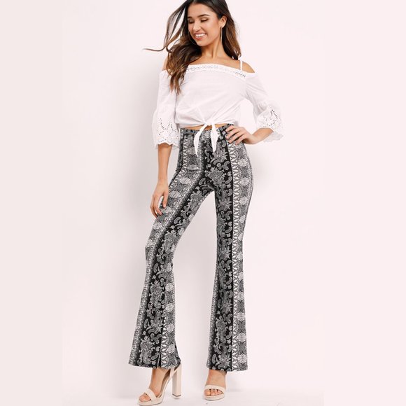 eye candy flare pants